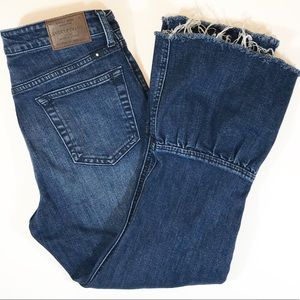 Lucky Brand The Shrunken Ruffle Flare w/Raw Hem 6